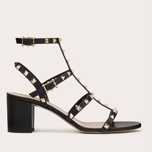 VALENTINO ROCKSTUD CAGED SANDAL 60MM